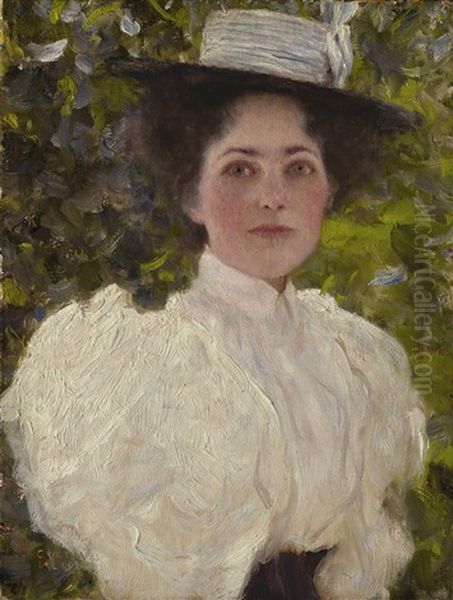 Madchen Im Grunen (girl In The Foliage) - view 1