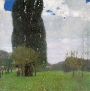 Die Grosse Pappel I by Gustav Klimt