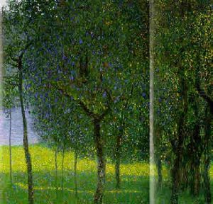 Obstbaume Am Attersee (fruit Trees By Lake Attersee) by Gustav Klimt
