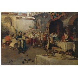Feast Of The Musketeers by Eugene Klinckenberg