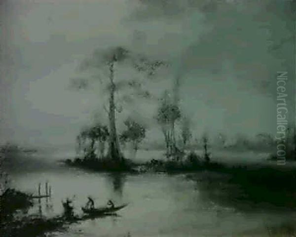 Afrikanische Flusslandschaft - view 1
