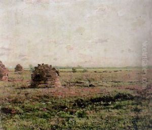 Landschaft Mit Schobern