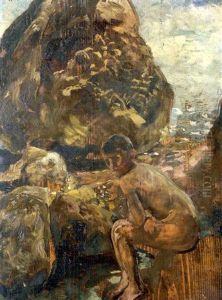 Garcon Au Bord De L'eau