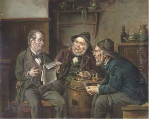 Debating The News by Rudolf Klingsboegl