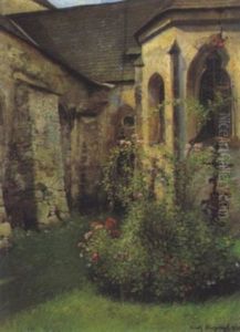 Motiv Aus Stift Geras by Rudolf Klingsboegl