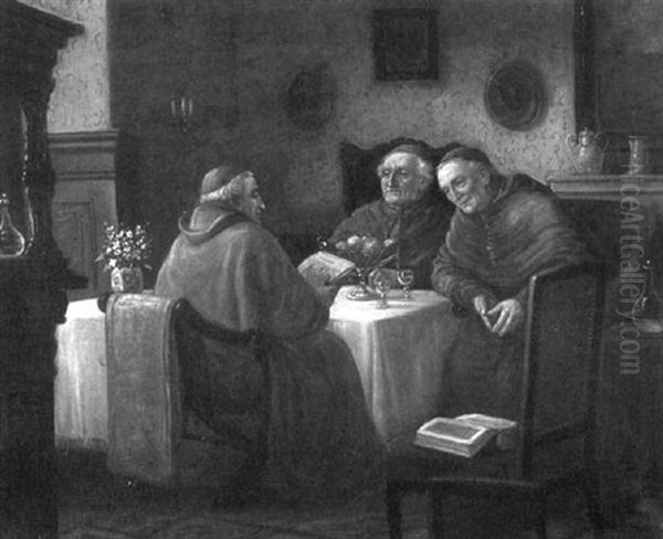 A Discussion Among The Cardinals - view 1
