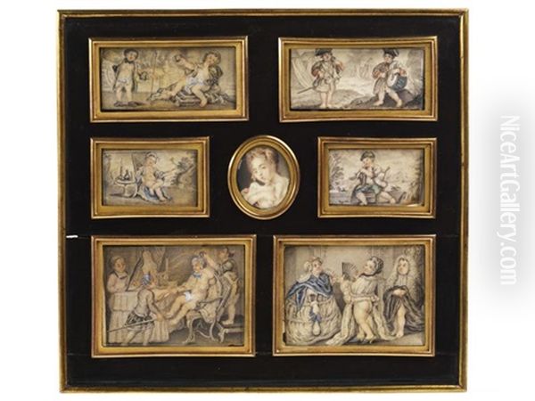 Jeux D'enfants (7 Works In 1 Frame; Various Sizes) - view 1