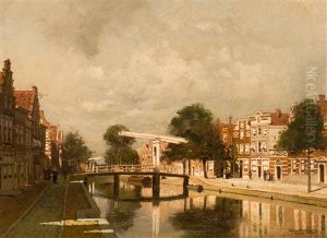 A View Of A Sunny Canal (capriccio)