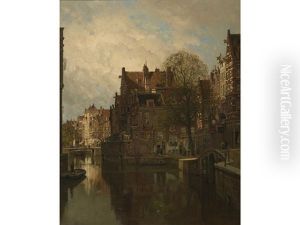 A View Of Grimburgwal, Amsterdam A View Of Grimburgwal, Amsterdam