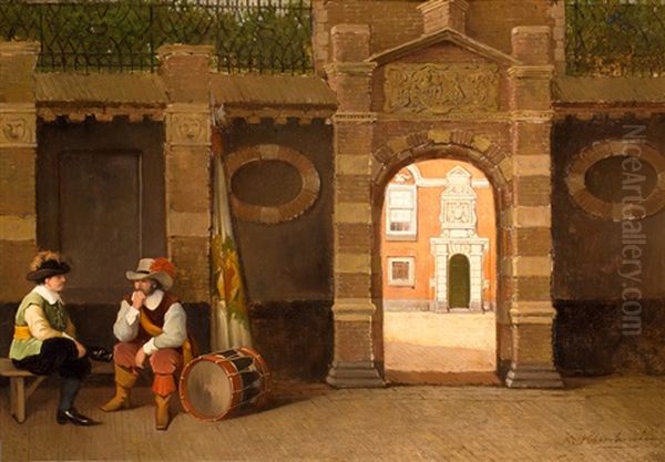 Bij Het Hofje Van Floris Van Dam Aan De Juffrouw Idastraat Te Den Haag - view 1