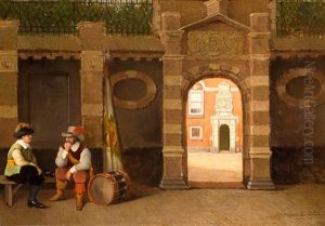 Bij Het Hofje Van Floris Van Dam Aan De Juffrouw Idastraat Te Den Haag