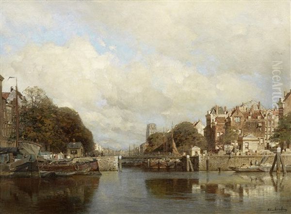 Rotterdam, With The Laurenskerk In The Background - view 1