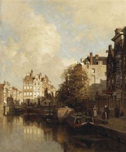 Een Gracht In Rotterdam