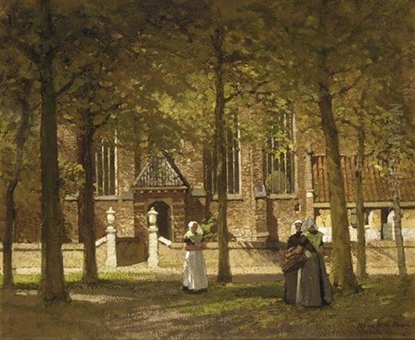 By The Church In Kapellen, Zeeland - view 1