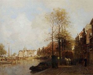 Along A Canal, Leiden