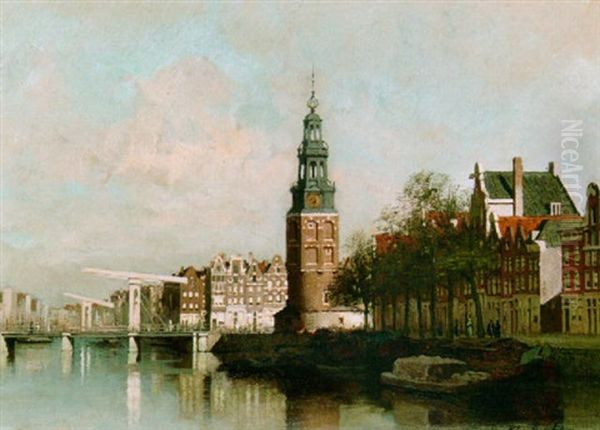 A View Of The Oude Schans With The Montelbaanstoren, Amsterdam - view 1