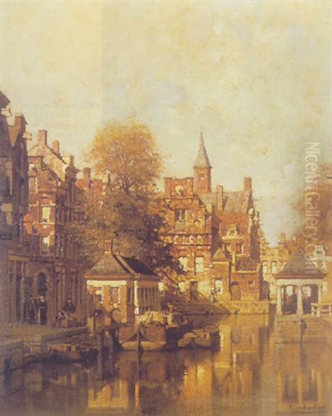 A View Of The Fishmarket, Gouda - view 1