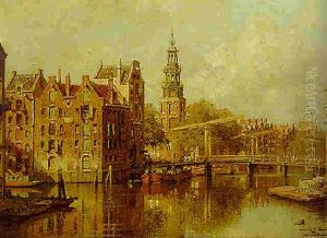 View Of The Montelbaanstoren, Amsterdam