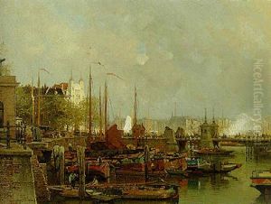 The Leuvenhaven, Rotterddam, With Het Witte Huis Beyond