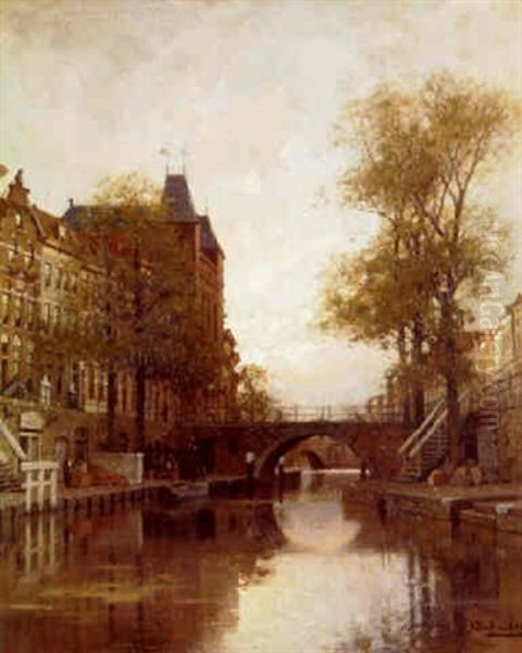 The Oude Gracht, Utrecht, With The 'oud Daen' Beyond - view 1