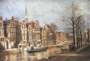 Along A City Canal