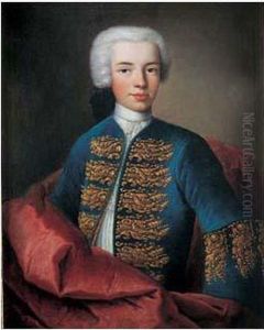 Portrait De Jeune Garcon A La Veste Bleue Brodee Portrait De Jeune Garcon A La Veste Bleue Brodee