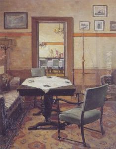 Interior Fra Et Borgerhjem by Peder Klitz