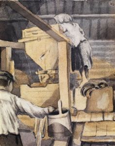 In Der Getreidemuhle by Ivan Kliun