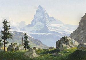 Matterhorn Im Sonnenschein