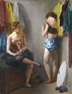 During The Interval by Baron Mikhail Petrovich Klodt von Jurgensburg