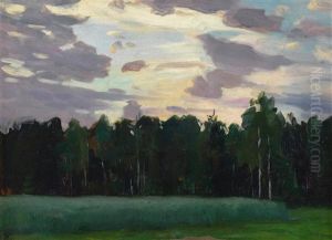 Dusk', 1914 by Nikolai Alexandrovich Klodt