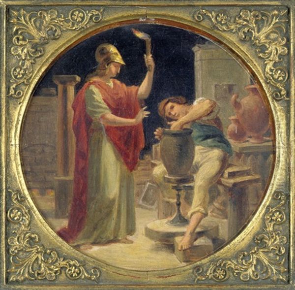 Minerva Inspiriert Einen Topfer - view 1