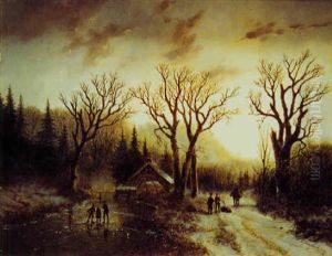 Paitneurs Et Villageois Dans La Foret Paitneurs Et Villageois Dans La Foret