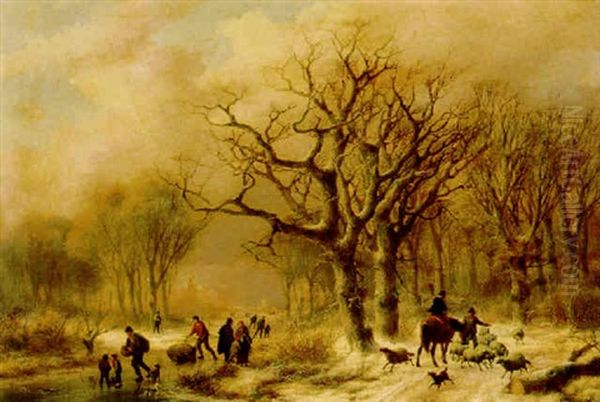 Frozen Winter Landscape - view 1