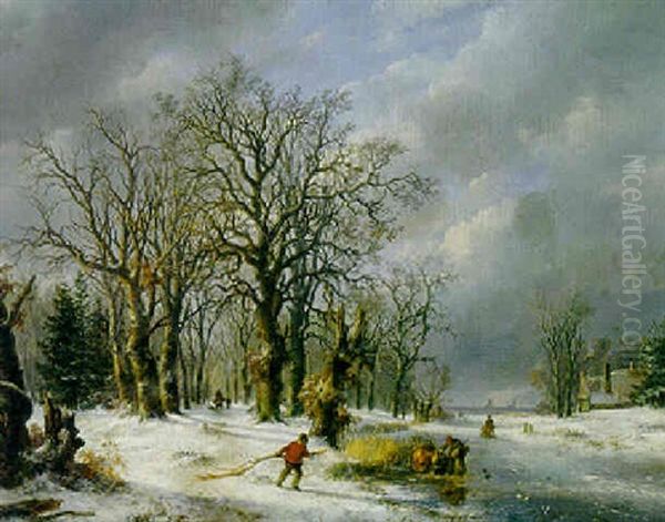 A Frozen Winter Landscape - view 1