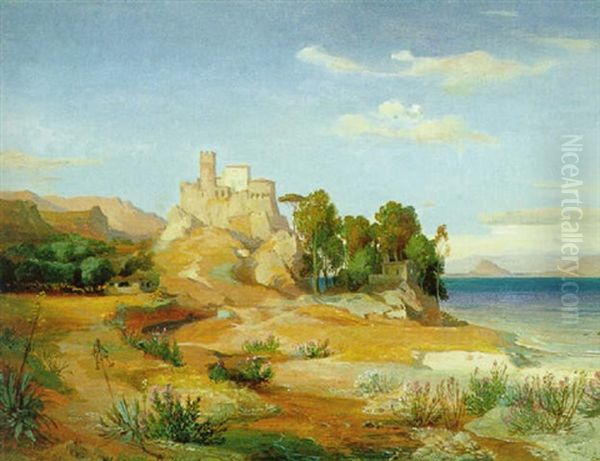 Sizilianische Kustenlandschaft Bei Alessio - view 1