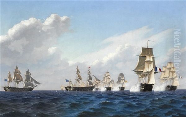 The Battle Of Trafalgar - view 1