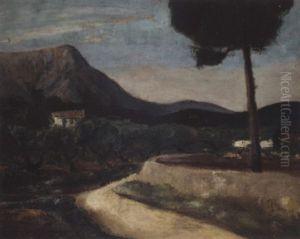 Paysage, Provence by Erich Klossowski