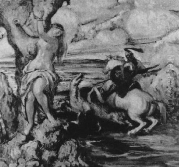 Heiliger Georg Und Der Drache - view 1