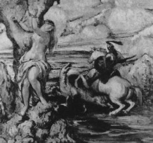 Heiliger Georg Und Der Drache by Erich Klossowski