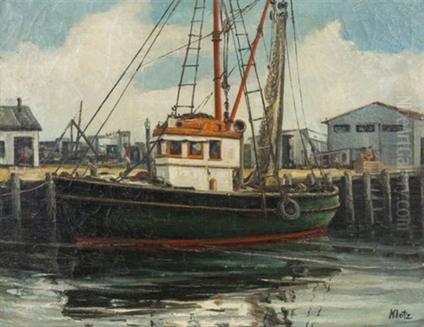 Fishing Boat In Harbor - view 1
