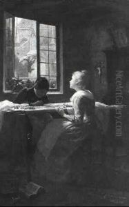 The Lace Makers by Anna Elisabeth Klumpke