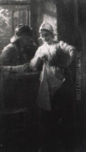 Conversation In A Window by Robert Kluth