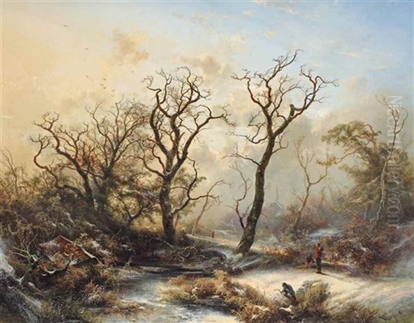 A Winter Landscape With Ghostly Trees - view 1