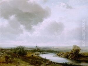 A Panoramic Landscape (near Montferland?) A Panoramic Landscape (near Montferland?)