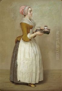 Das Schone Schokolademadchen (after Jean Etienne Liotard)