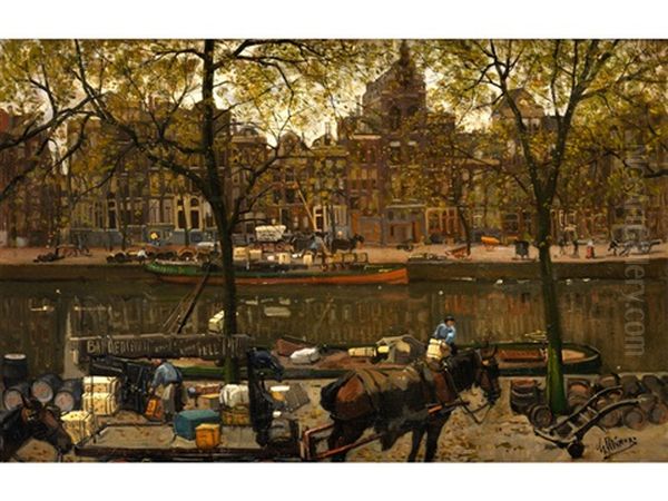 Blick Auf Die Prinsengracht Zwischen Amstel Und Utrechtsestraat, Amsterdam - view 1