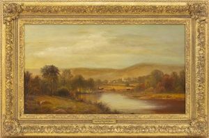 Pastoral Landscape by Charles Wilson Knapp