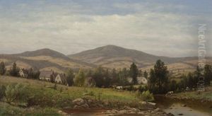 View Near Williamstown, Berkshire County, Massachusetts by Charles Wilson Knapp
