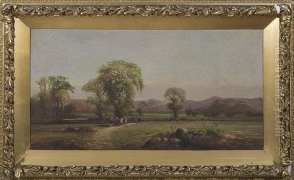 View Of Moat Mountain And The Ledges From Intervale, New Hampshire - view 1